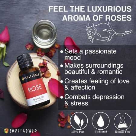 Soulflower Rosemary Essential Oil for Hair Growth, Hair Fall Control and Nourishment, Skin Care | Clinically Tested & Ecocert Soulflower Rosemary Essential Oil for Hair Growth, Hair Fall Control and Nourishment, Skin Care | Clinically Tested & Ecocert