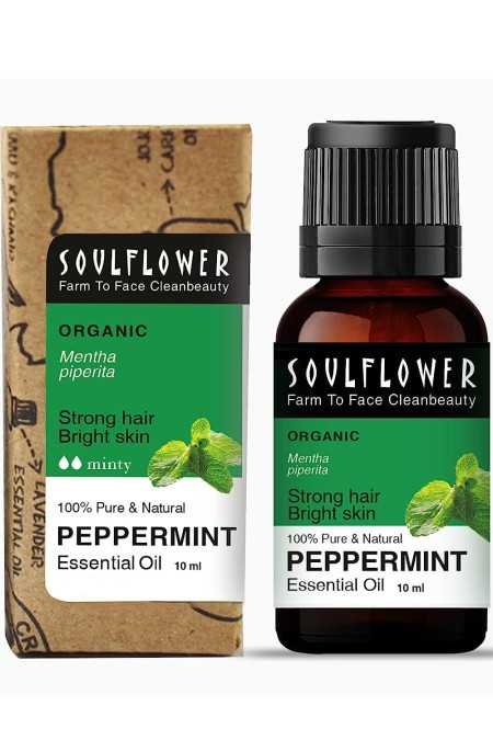 Soulflower Rosemary Essential Oil for Hair Growth, Hair Fall Control and Nourishment, Skin Care | Clinically Tested & Ecocert Soulflower Rosemary Essential Oil for Hair Growth, Hair Fall Control and Nourishment, Skin Care | Clinically Tested & Ecocert