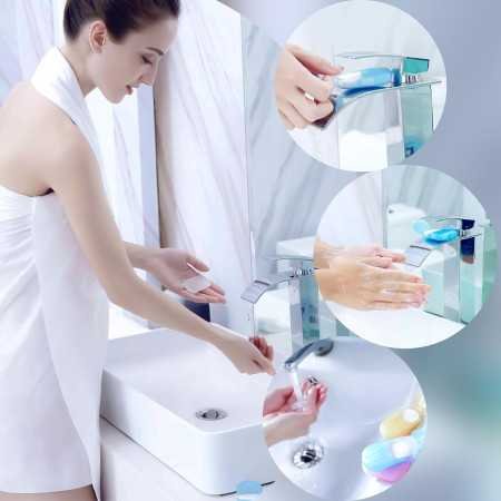 ADICTUM Disposable Travel Paper Soap Strips For Handwash - Travelling Scented Mini Paper Soap Sheets Flakes Cleaning Foaming ADICTUM Disposable Travel Paper Soap Strips For Handwash - Travelling Scented Mini Paper Soap Sheets Flakes Cleaning Foaming