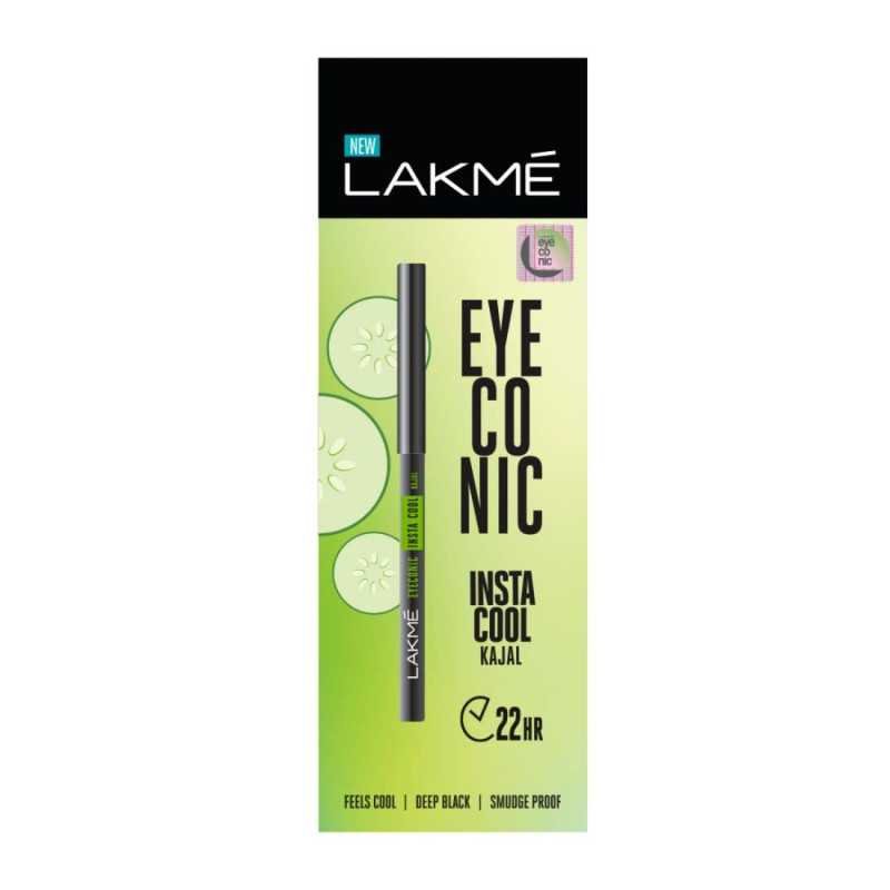 Lakme Eyeconic Insta Cool Kajal|| Black|| 0.35 g Lakme Eyeconic Insta Cool Kajal|| Black|| 0.35 g