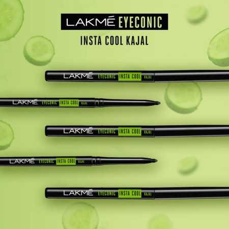 Lakme Eyeconic Insta Cool Kajal|| Black|| 0.35 g Lakme Eyeconic Insta Cool Kajal|| Black|| 0.35 g