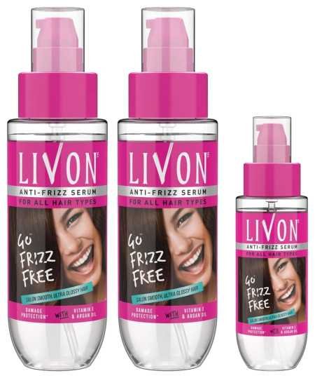 Livon Serum for Women & Men|All Hair Types for Frizz-free, Smooth & Glossy Hair |With Argan Oil & Vitamin E |100ml Livon Serum for Women & Men|All Hair Types for Frizz-free, Smooth & Glossy Hair |With Argan Oil & Vitamin E |100ml
