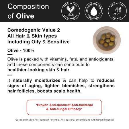 Soulflower Rosemary Lavender Hair Oil For Healthy Hair, Scalp Nourishment, Hair Growth - 100% Pure & Natural Undiluted Cold