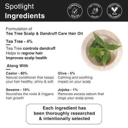 Soulflower Rosemary Lavender Hair Oil For Healthy Hair, Scalp Nourishment, Hair Growth - 100% Pure & Natural Undiluted Cold