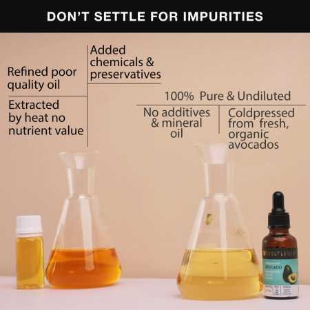 Soulflower Rosemary Lavender Hair Oil For Healthy Hair, Scalp Nourishment, Hair Growth - 100% Pure & Natural Undiluted Cold