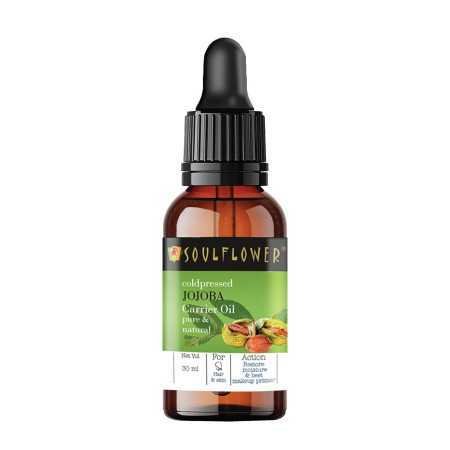 Soulflower Rosemary Lavender Hair Oil For Healthy Hair, Scalp Nourishment, Hair Growth - 100% Pure & Natural Undiluted Cold