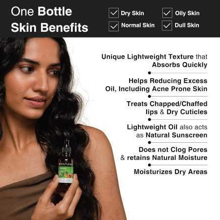 Soulflower Rosemary Lavender Hair Oil For Healthy Hair, Scalp Nourishment, Hair Growth - 100% Pure & Natural Undiluted Cold