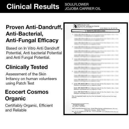 Soulflower Rosemary Lavender Hair Oil For Healthy Hair, Scalp Nourishment, Hair Growth - 100% Pure & Natural Undiluted Cold