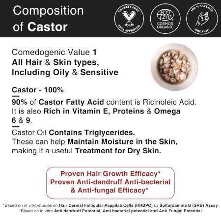 Soulflower Rosemary Lavender Hair Oil For Healthy Hair, Scalp Nourishment, Hair Growth - 100% Pure & Natural Undiluted Cold