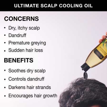 Soulflower Rosemary Lavender Hair Oil For Healthy Hair, Scalp Nourishment, Hair Growth - 100% Pure & Natural Undiluted Cold
