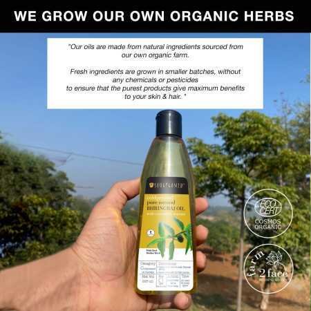 Soulflower Rosemary Lavender Hair Oil For Healthy Hair, Scalp Nourishment, Hair Growth - 100% Pure & Natural Undiluted Cold