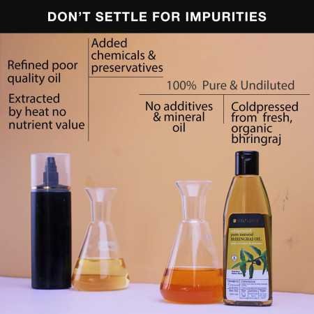 Soulflower Rosemary Lavender Hair Oil For Healthy Hair, Scalp Nourishment, Hair Growth - 100% Pure & Natural Undiluted Cold