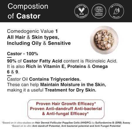 Soulflower Rosemary Lavender Hair Oil For Healthy Hair, Scalp Nourishment, Hair Growth - 100% Pure & Natural Undiluted Cold