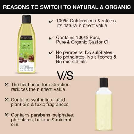 Soulflower Rosemary Lavender Hair Oil For Healthy Hair, Scalp Nourishment, Hair Growth - 100% Pure & Natural Undiluted Cold