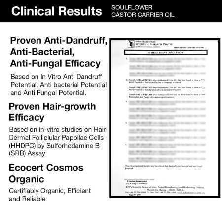 Soulflower Rosemary Lavender Hair Oil For Healthy Hair, Scalp Nourishment, Hair Growth - 100% Pure & Natural Undiluted Cold