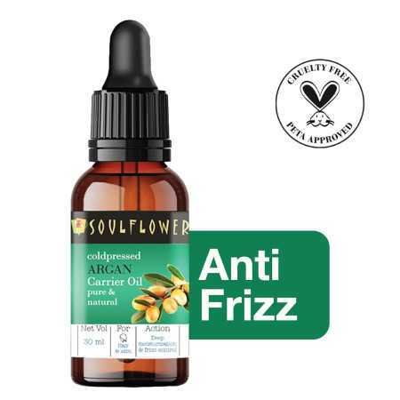 Soulflower Rosemary Lavender Hair Oil For Healthy Hair, Scalp Nourishment, Hair Growth - 100% Pure & Natural Undiluted Cold