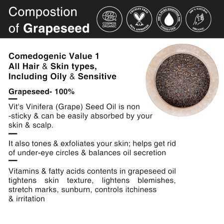 Soulflower Rosemary Lavender Hair Oil For Healthy Hair, Scalp Nourishment, Hair Growth - 100% Pure & Natural Undiluted Cold