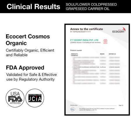 Soulflower Rosemary Lavender Hair Oil For Healthy Hair, Scalp Nourishment, Hair Growth - 100% Pure & Natural Undiluted Cold