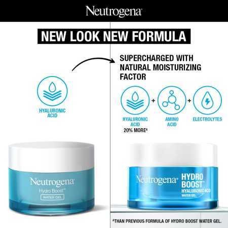 Neutrogena Hydro Boost Hyaluronic Acid Face Moisturizer 15ml | 24 hours long lasting Hydration | Oil free non sticky light water Neutrogena Hydro Boost Hyaluronic Acid Face Moisturizer 15ml | 24 hours long lasting Hydration | Oil free non sticky light water