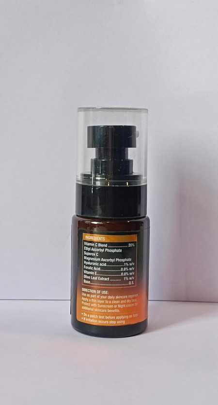 e'clat superior vitamin C 20% Serum with Vitamin E, Hyaluronic acid, Ferulic acid for skin Brightening, Anti aging, Sun e'clat superior vitamin C 20% Serum with Vitamin E, Hyaluronic acid, Ferulic acid for skin Brightening, Anti aging, Sun