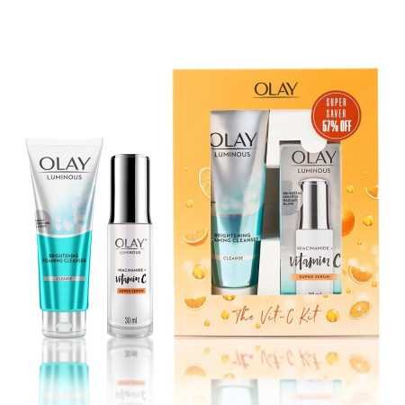 Olay Vitamin C Face Serum with Niacinamide l Even Glow & Smooth Texture l Normal, Oily, Dry & Combination Skin l Parabens & Olay Vitamin C Face Serum with Niacinamide l Even Glow & Smooth Texture l Normal, Oily, Dry & Combination Skin l Parabens &