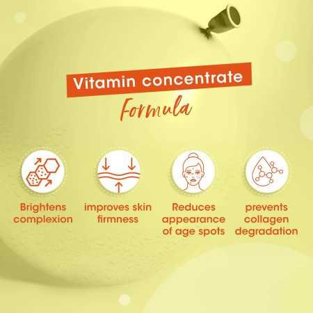 Simple Booster Serum With 10% Vitamin C+E+F 30ml | For Youthful Glowing Skin & Instant Visible Results | For All Skin Types