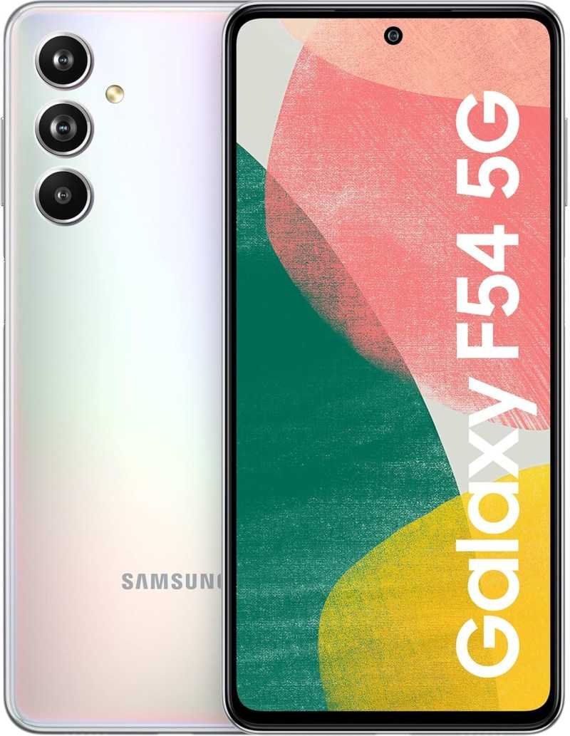 SAMSUNG Galaxy F54 5G 8 GB RAM 256 ROM GB Stardust Silver SAMSUNG Galaxy F54 5G 8 GB RAM 256 ROM GB Stardust Silver