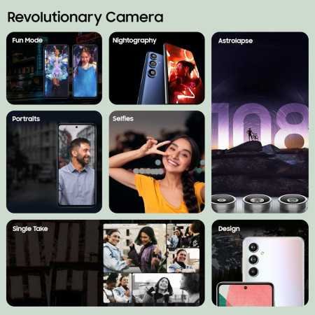 SAMSUNG Galaxy F54 5G 8 GB RAM 256 ROM GB Stardust Silver SAMSUNG Galaxy F54 5G 8 GB RAM 256 ROM GB Stardust Silver