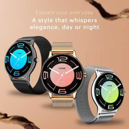 Noise Twist Go Round dial Smartwatch with BT Calling, 1.39" Display, Metal Build, 100+ Watch Faces, IP68, Sleep Tracking, 100+