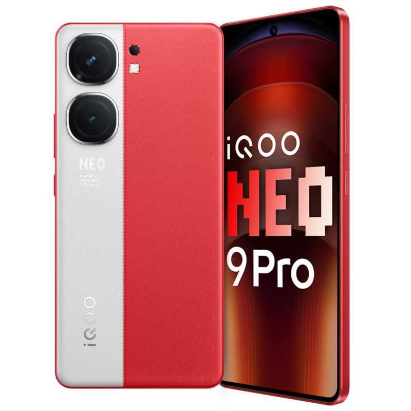 iQOO Neo9 Pro 5G (Fiery Red, 8GB RAM, 128GB Storage) | Snapdragon 8 Gen 2 Processor | Supercomputing Chip Q1 | Flagship Level