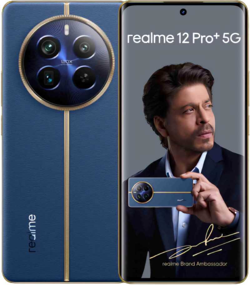 Realme 12 Pro+ 5G Submarine Blue, 12GB RAM, 256GB Storage Realme 12 Pro+ 5G Submarine Blue, 12GB RAM, 256GB Storage
