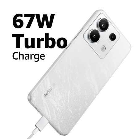 Redmi Note 13 Pro (Arctic White, 8GB RAM, 128GB Storage) | 1.5K AMOLED | 200MP Hi-Res Camera | Flagship 4nm SD 7s Gen 2 | 67W