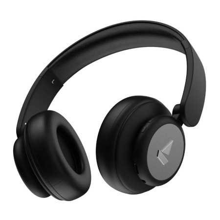 boAt Rockerz 450 Bluetooth On Ear Headphones with Mic, Upto 15 Hours Playback, 40MM Drivers, Padded Ear Cushions, Integrated