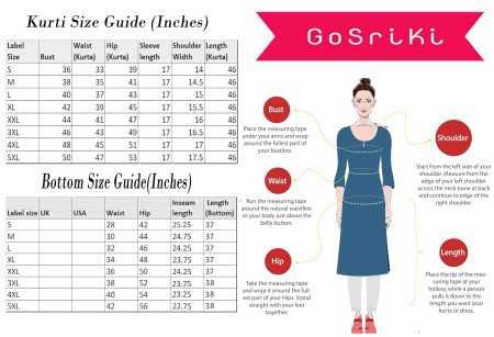 GoSriKi Women's Kurta with Pant & Dupatta GoSriKi Women's Kurta with Pant & Dupatta