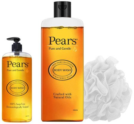 Pears Pure & Gentle Shower Gel SuperSaver XL Pump Bottle With 98% Pure Glycerine, 100% Soap Free and No Parabens, 750 ml Pears Pure & Gentle Shower Gel SuperSaver XL Pump Bottle With 98% Pure Glycerine, 100% Soap Free and No Parabens, 750 ml