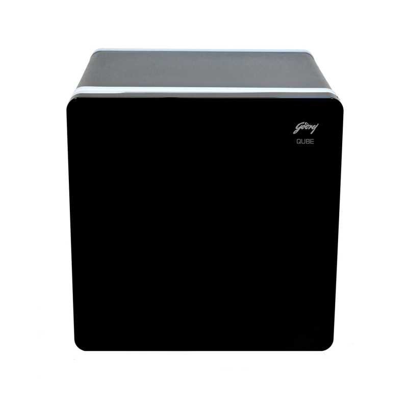 Godrej 30 L Qube Personal Standard Single door Cooling Solution (TEC Qube 30L HS Q103, Black)