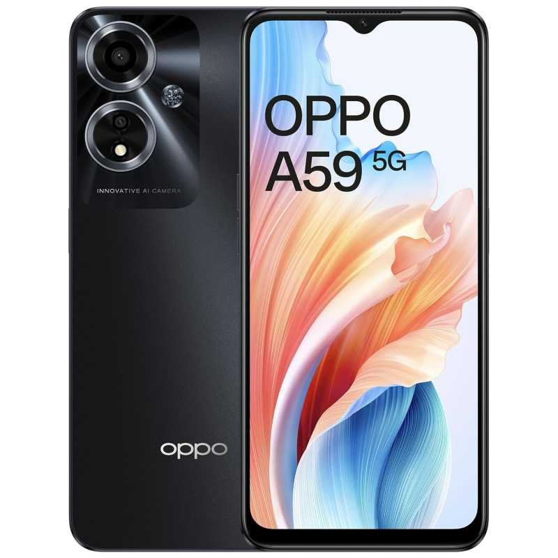 Oppo A59 5G (Starry Black, 6GB RAM, 128GB Storage) | 5000 mAh Battery with 33W SUPERVOOC Charger | 6.56" HD+ 90Hz Display | with