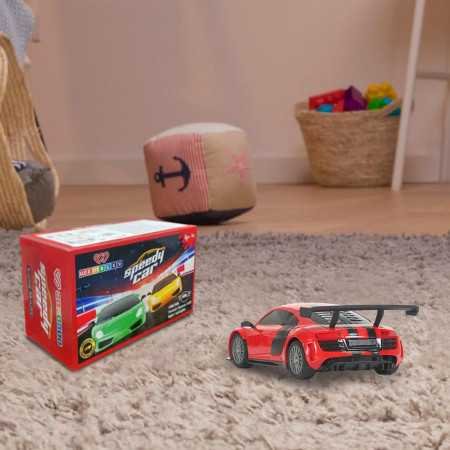 Wembley RC Car Rechargeable Remote Control Car for Kids Mini 1:24 Scale High Speed Racing Car - Black Wembley RC Car Rechargeable Remote Control Car for Kids Mini 1:24 Scale High Speed Racing Car - Black