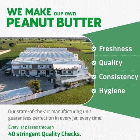 Pintola All Natural Peanut Butter Crunchy 1kg | Unsweetened | 30g Protein | Vegan Peanut Butter, 100% Pure Roasted Peanuts | Non Pintola All Natural Peanut Butter Crunchy 1kg | Unsweetened | 30g Protein | Vegan Peanut Butter, 100% Pure Roasted Peanuts | Non