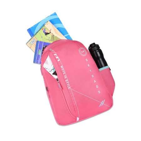 Skybags Casual Backpack 28L, 2 Main Compartments, Bottle Pocket, Front Pocket, Padded Shoulder Strap