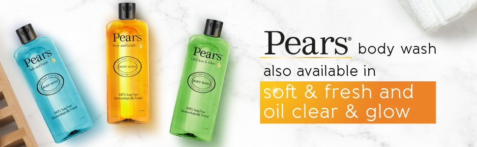 Pears Pure & Gentle Body Wash, 750 ml