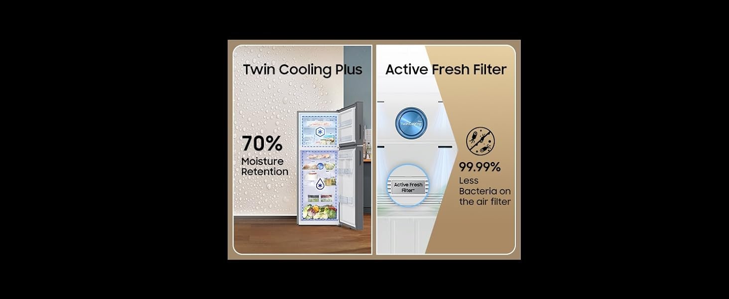 Samsung Refrigerator Active Fresh Filter &amp; Twin Cooling Plus