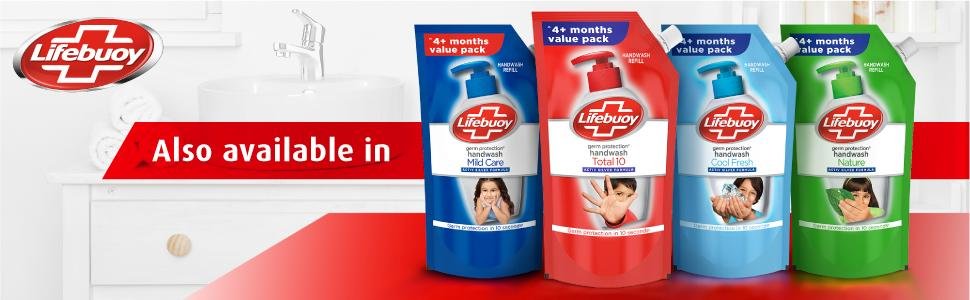 Lifebuoy Handwash Total10 Pro Fights Bacteria &amp; Viruses 5 ltr