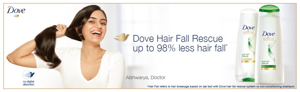 Dove Hair Fall Rescue Shampoo For Weak Hair