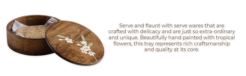 Bella Wooden Roti Box