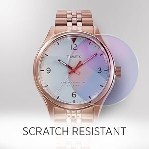 Scratch resistant glass