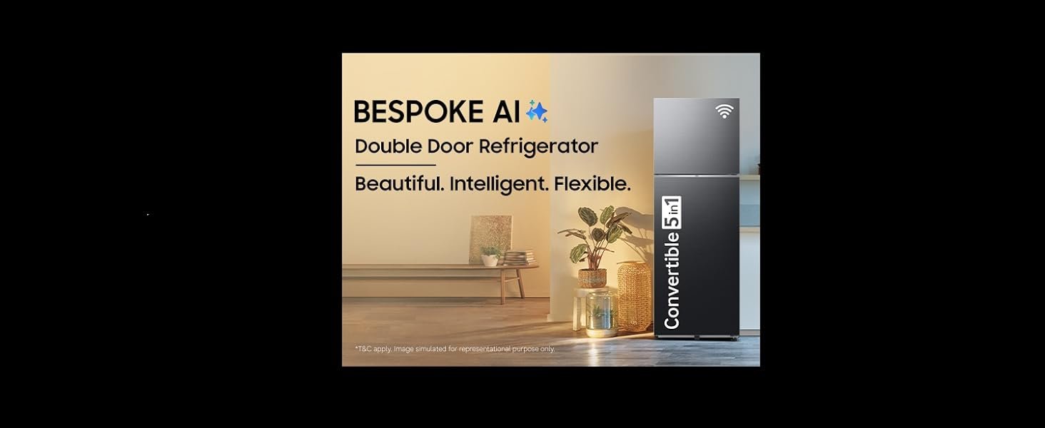 Samsung Bespoke AI Double Door Refrigerator