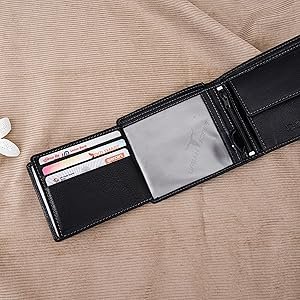 Wallet for men, leather wallet for men, wallets for men, urban forest, urban forest wallet for men