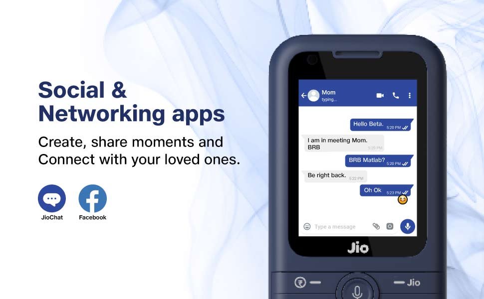 JioPhone Prima - Blue