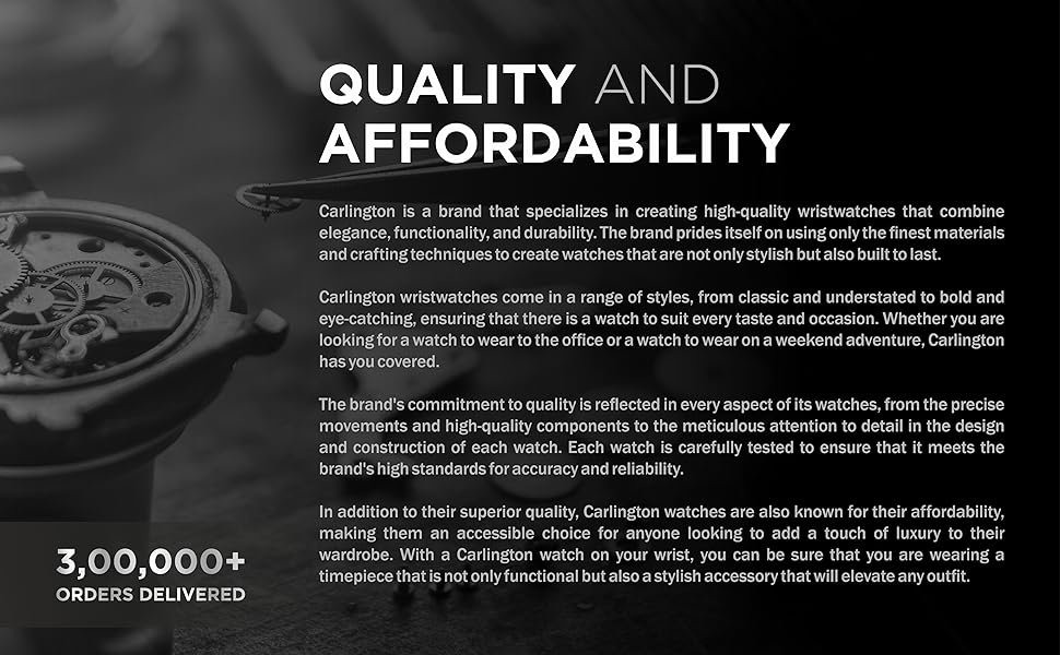 Quality and Affordability